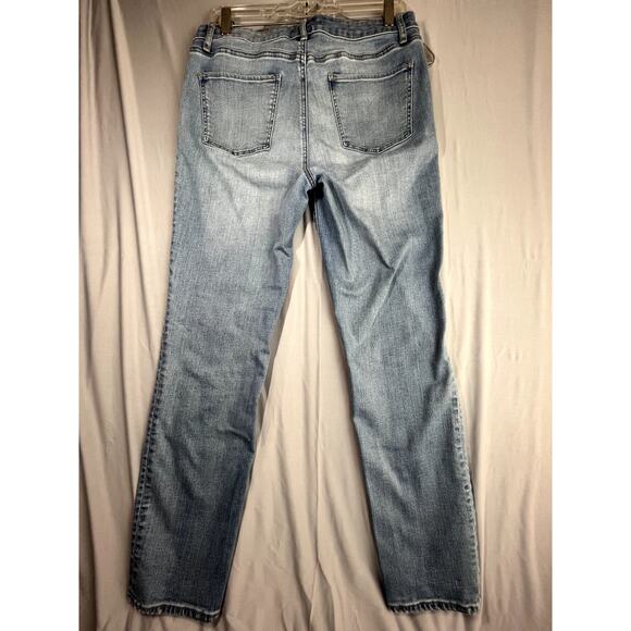 Talbots Flawless Five-Pocket Slim Ankle light wash jeans, size 0 - Picture 5 of 10